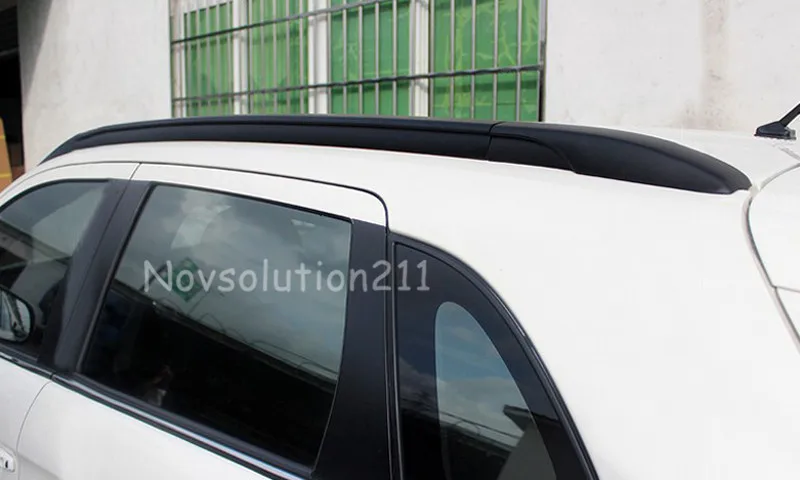 1 компл. Стайлинга автомобилей на крышу монтируемые рейки бар черный цвет для Mitsubishi outlander sport ASX 2013