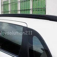 1 компл. Стайлинга автомобилей на крышу монтируемые рейки бар черный цвет для Mitsubishi outlander sport ASX 2013