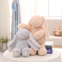 4 Colors 38cm Cute Rabbit Plush Toy Kids Soft Kawaii Toy Stuffed Plush Animal Doll Toys For Children Best Gift For Girls