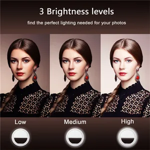 Image 2 - FGHGF Flash 36LED Photographic Lighting Dimmable Camera Photo/Studio/Video Photography Selfie Ring Light for iphone7 Samsung