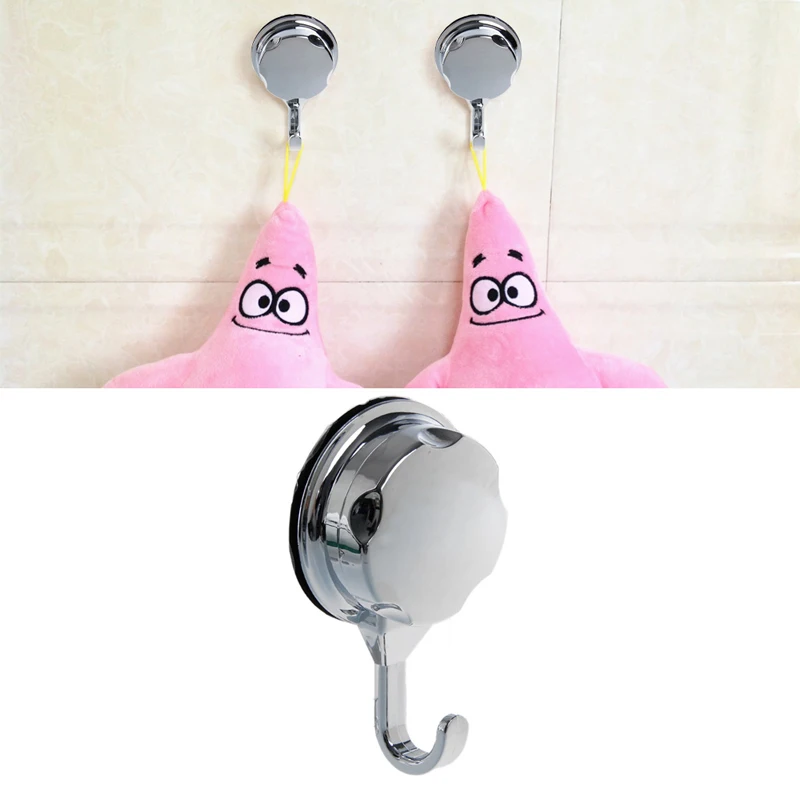 Хромированная присоска кухонные крючки для крючок для полотенец в ванную стену вакуумные ventosa крючки и рельсы
