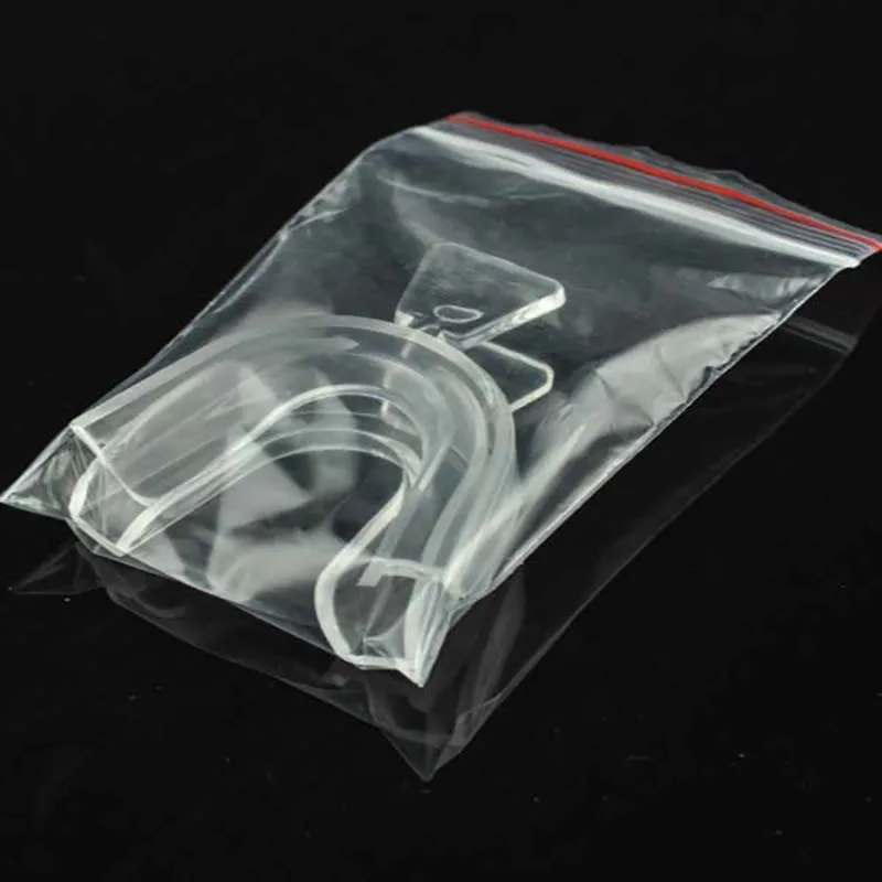 

Discount Wholesale 20pcs/lot 10pairs Teeth Tooth Whitening Whitener Mouth Tray Soft Mouth Thermoforming Guard Free Fast Shipping