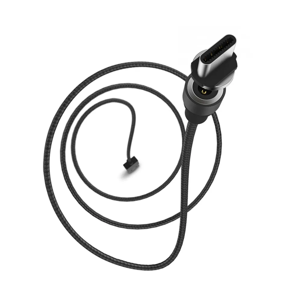 Круглый Магнитный зарядный кабель WSKEN с разъемом USB Type C для iPhone 6 7Plus Samsung Xiaomi порт