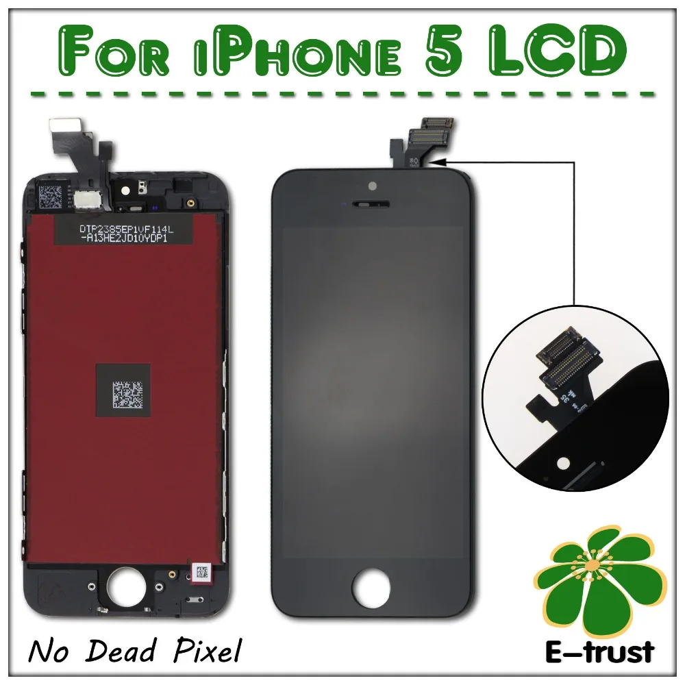 No dead pixel 20 pcs lot grade A LCD assembly screen replacement display touch screen Digitizer