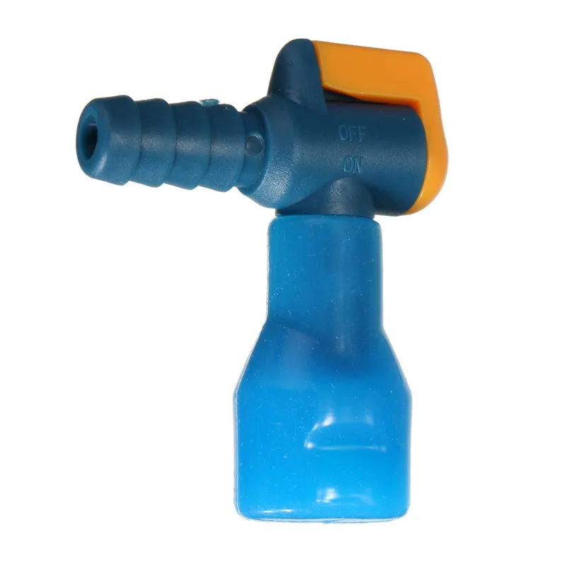 Outdoor Silicone Water Bag 90° Bite-Valve Hydration Pack Nozzle Bladder Blue