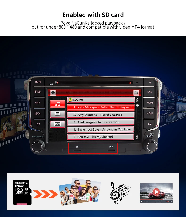 Top Wince Car DVD Player GPS Navigation Two Din 7 Inch For Volkswagen VW Skoda POLO PASSAT B6 CC TIGUAN GOLF 5 Fabia support 1080p 16