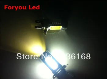 

2 xenonweibe 16W H7-LED mit Linse je 4 x 1,5W und 2 x 5W Cree Chips LED CAN-Bus