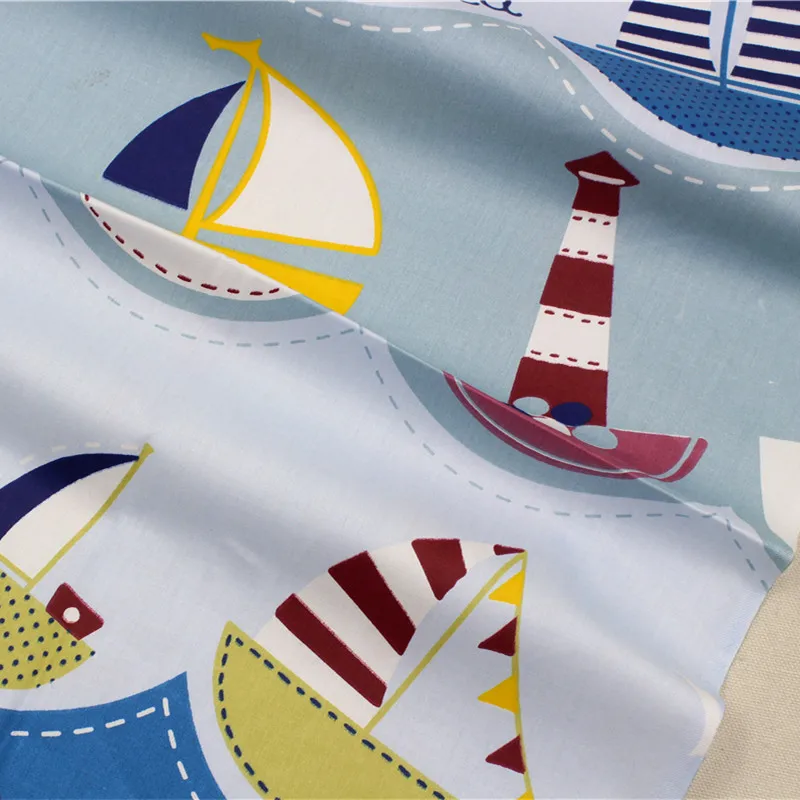 15121179 , 50cm*150cm cartoon Series cotton fabric,diy handmade