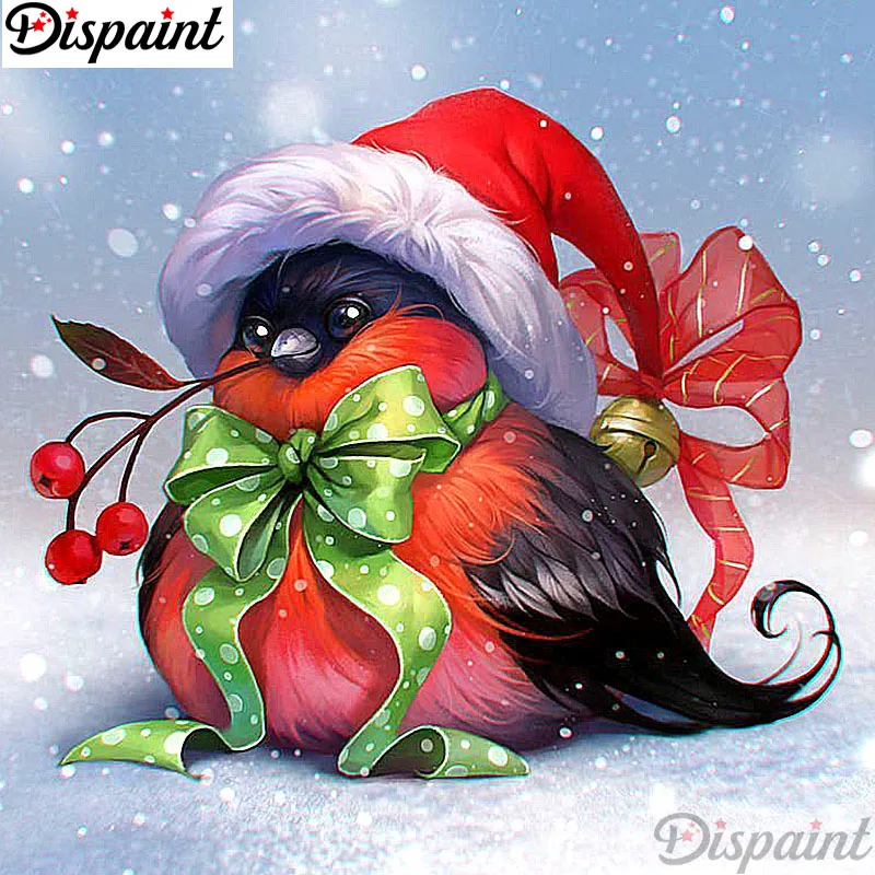 

Dispaint Full Square/Round Drill 5D DIY Diamond Painting "Christmas animals" Embroidery Cross Stitch 3D Home Decor A11234