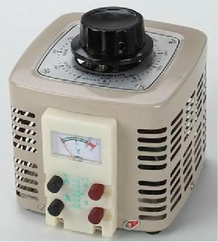 Напряжение регулятор 500W Полный Медный TDGC2-0.5KVA однофазный 220V выход 0-300V