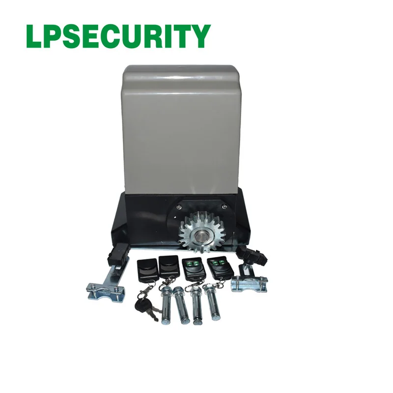 LPSECURITY 230V 800 кг/1200 кг электрические автоматические раздвижные ворота открывалка мотор оператора(Сенсорная лампа для клавиатуры опционально
