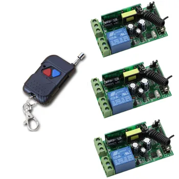 

AC 85V 110V 220V 250V RF 1 Channel Light /Lamp Switch ON/OFF Wireless Remote Switch Adjust Output Ways Receiver and Transmitter