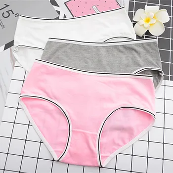 

New Material Cotton Cute Girl Underwear Cotton Triangle Comfortable Panties Waist Girl Lingerie Kids Underwear Girls For 12-20ye
