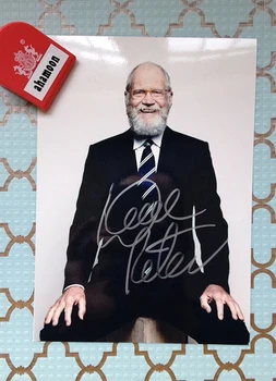 

hand signed David Michael Letterman autographed photo autographs 5*7 free shipping 042018D
