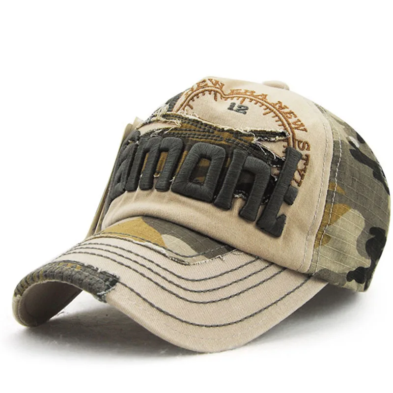 Мужская Летняя Вышивка Бейсбол Кепки masculino Винтаж snapbacks Casquette Gorras Лоскутная Ripped
