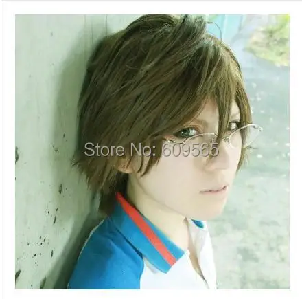 

Free Shipping! The Prince Of Tennis Kunimitsu Tezuka Green Tea Anti Alice Short Hair Cosplay Wig