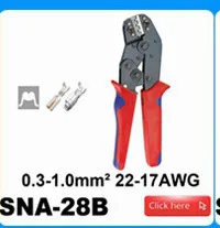 LAS-005 Multi function Crimp Of Energy Saving Crimping Pliers Two sets of dies at both side for using and storing easily crimper