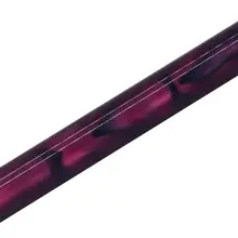 19 мм акриловое перо стержень(Кармин с черной линией) RZ-HB1-R19-Promotion