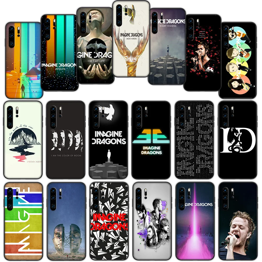 

Night Music Imagine Dragons Soft Cover Case for Huawei P30 P20 P10 Lite Pro P Smart 2019