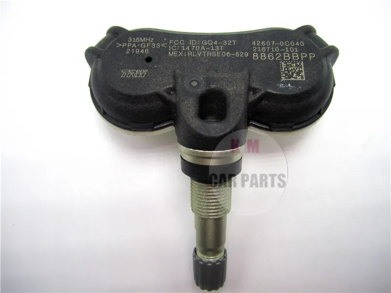font b TPMS b font SENSOR VALVE SUB ASSY TIRE FOR 2007 2011 for Toyota