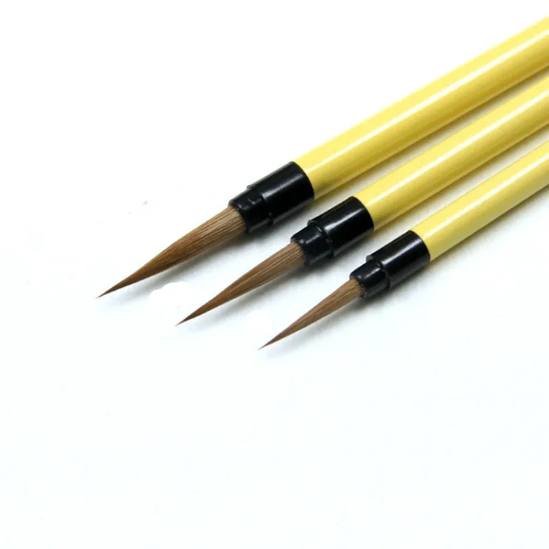 Китайский традиционный ручка-кисть для каллиграфии набор ласка для волос кисточки для письма Claborate-sty щетка птица Scriptliner ручки Paperlaria