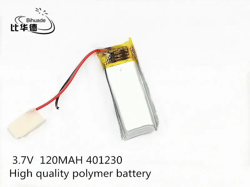 Li-Po 10 шт. [SD] 3,7 в, 120 мАч, [401230] полимер литий-ионный/литий-ионный аккумулятор для игрушка, портативное зарядное устройство, gps, mp3, mp4, сотовый телефон, динамик