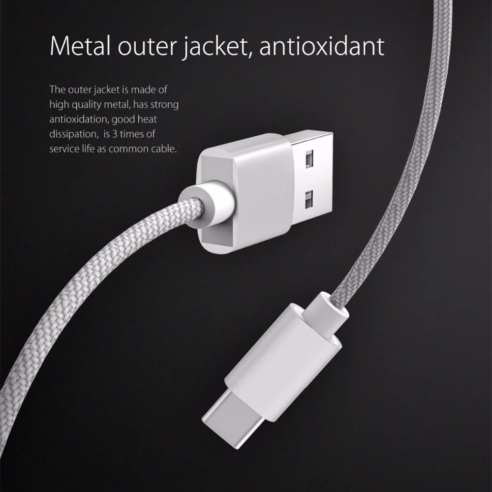 Кабель USB Type C для синхронизации данных и быстрой зарядки LG G5 V20 кабель OnePlus Two 2 One Plus