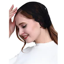 Мантилья свадебная фата массового головная повязка Kerchief галстуком-бабочкой в стиле головной убор Church Veil католический часовни вуали Dentelle велаш негра Мантилья