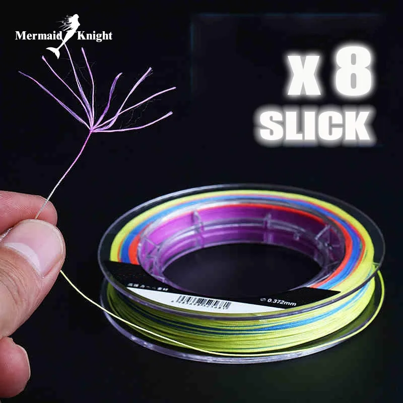 Леска плетеная из ПЭ 8 нитей 10 100 фунтов|8 strands|fishing linebraided fishing line |