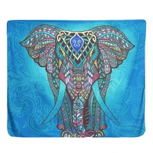 Indio Mandala Tapiz Tapices Tapiz Elefante Impresa Estera de Yoga Manta Toalla de Playa Mesa de Paño Rectángulo Alfombra De Pared