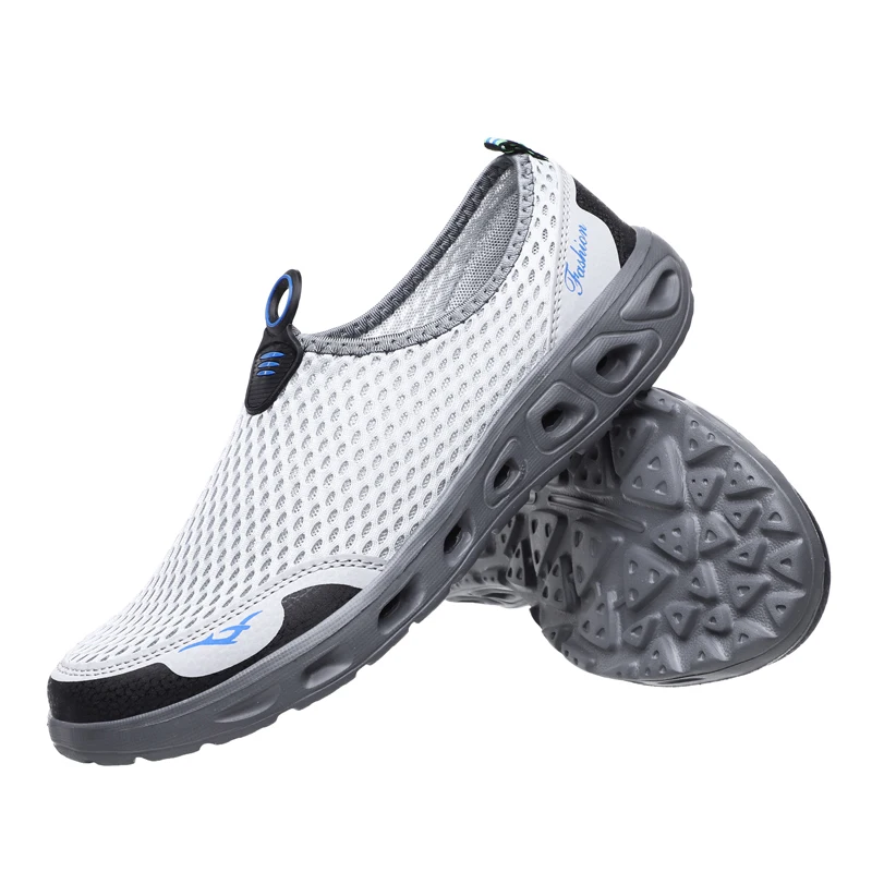 MAISMODA/Летняя мужская спортивная обувь; дышащая пляжная обувь для плавания; водонепроницаемая обувь размера плюс 48; zapatos hombre; YL526