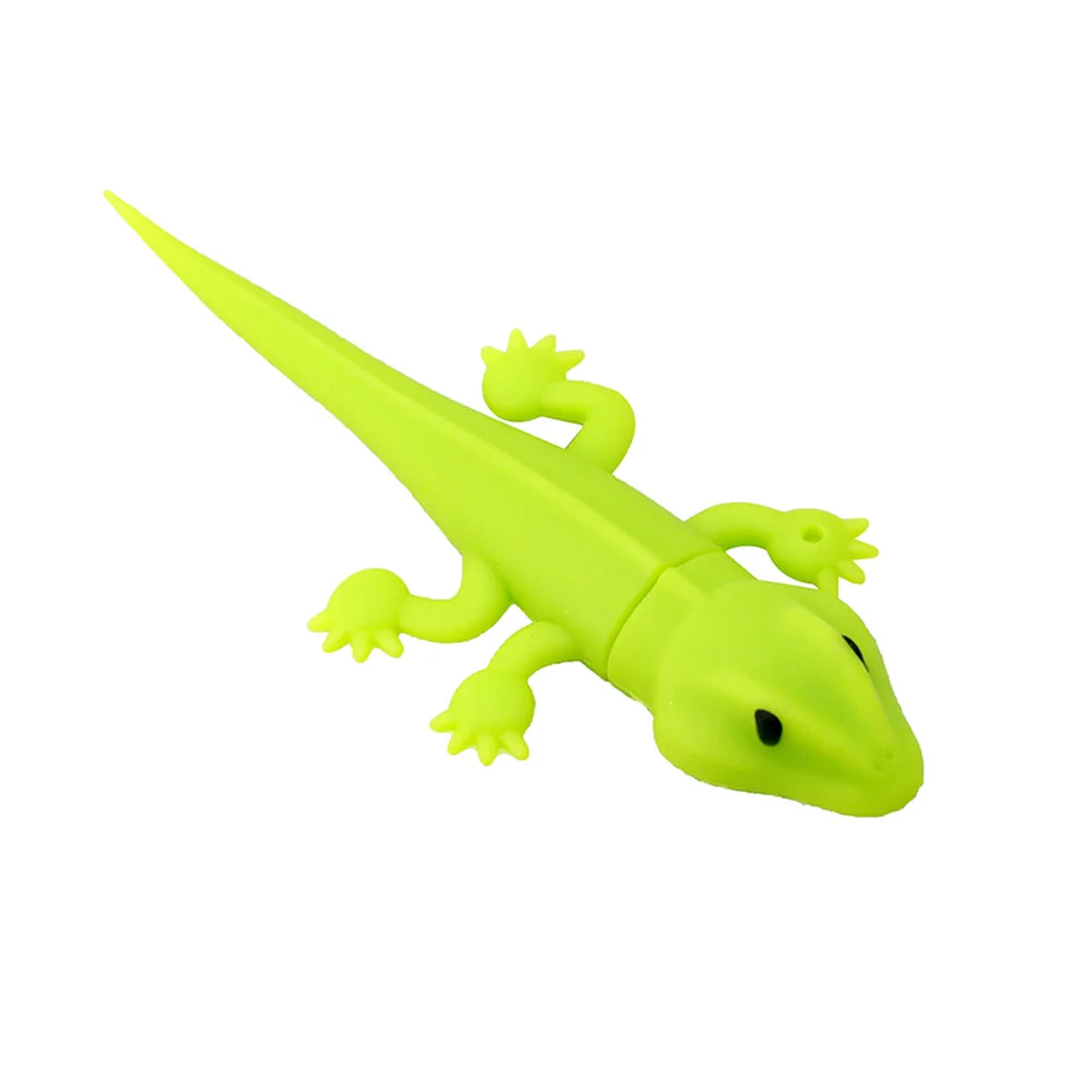 USB флеш-накопитель Green Lizard 4 ГБ 8 ГБ 16 ГБ 32 ГБ 64 Гб 128 ГБ Gecko флеш-диск USB 2,0 карта памяти USB флешка, подарок