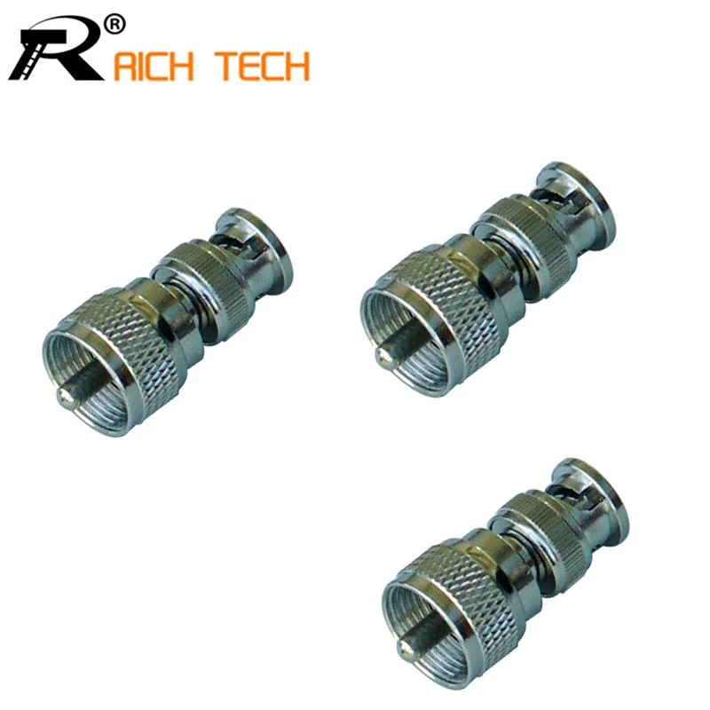 

BNC MALE TO UHF MALE Adapter RF Coaxial RF Connector