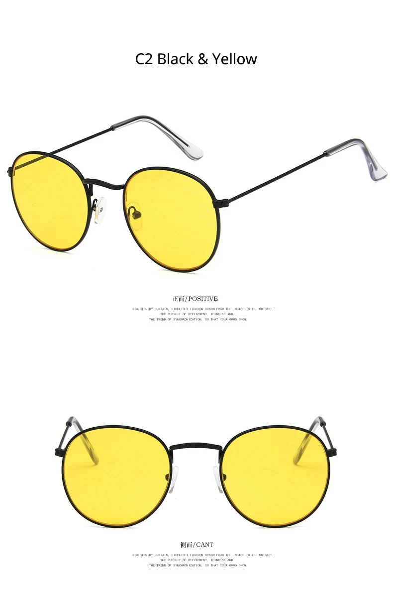 [EL Malus] женские и мужские солнцезащитные очки в ретро металлической оправе, красные, желтые, зеленые линзы, зеркальные, черные, серебристые, золотые оттенки, сексуальные женские солнцезащитные очки