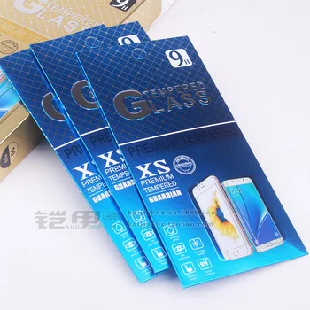 

Paper Packaging Box Packing For iPhone6/6p 7/7p for Samsung S7 edge for Tempered Glass Screen Protector box KJ-498 500PCS