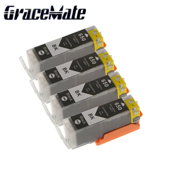 

4X Compatible black ink Cartridge compatible for Canon Pixma IP7260 MG5460 MX726 MX926 MG6460 MG5560 printer PGI-650 XL PGI650