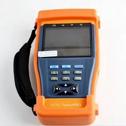 

3.5 inch digital TFT-LCD/ PTZ control /Color bar generator/12V 1A power output/ Optical power meter/Digital Multi-meter