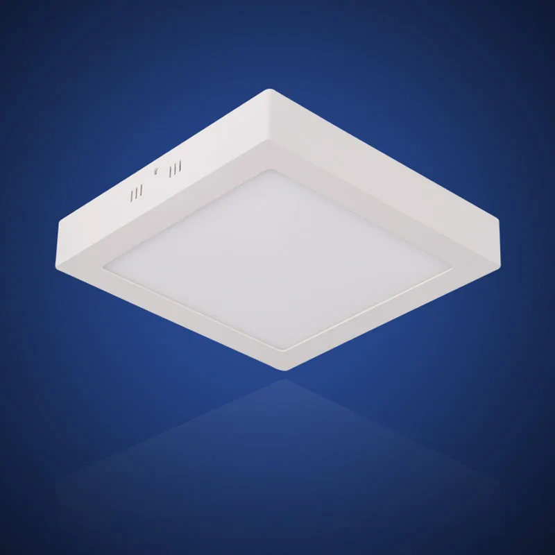 (EICEO) Square Surface Mounted LED Ceiling Light Panel Downlight Flat Modern Lamp 3w/6w/12w/18w ...