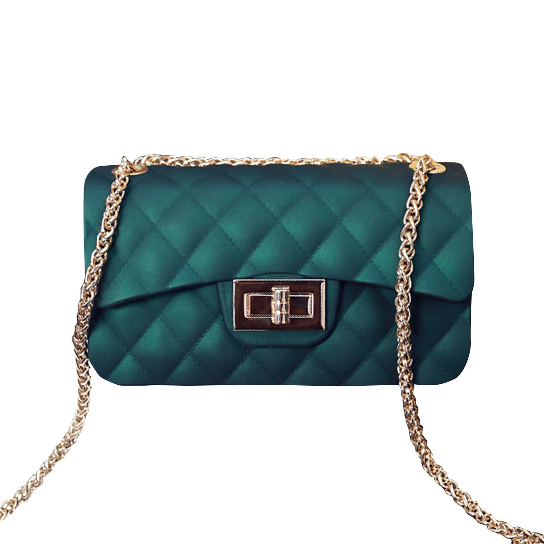 

Green Jelly Bag Womens Fashion Small Sling Crossbody Bags Famous Brand Phone Bag Evening Party Clutch Purse Female Girl Handbag