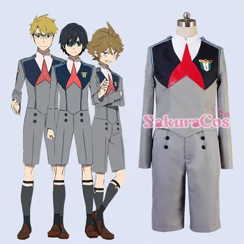 

Anime DARLING in the FRANXX Hiro CODE 016 Uniforms Cosplay Costume Free Shipping