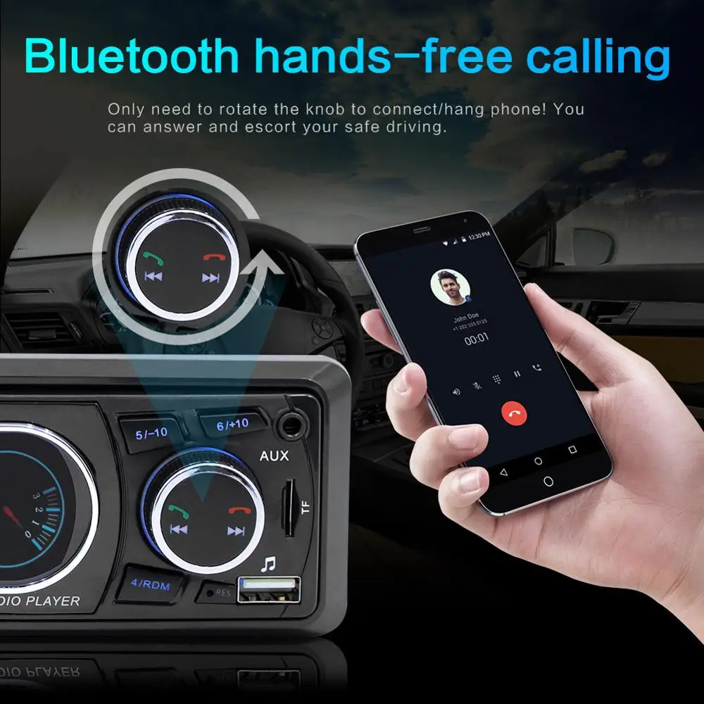 SWM кассетный плеер Автомобильный аудио Bluetooth громкой связи мультимедийный