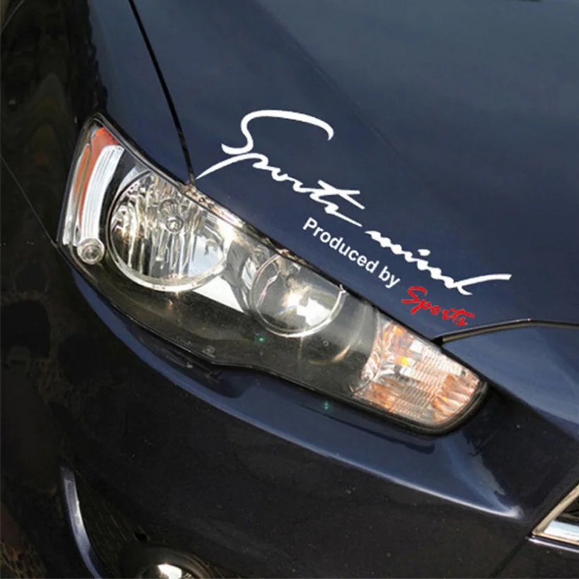 

Hot sale 3D cartoon Car Stickers Reflective Lamp Eyebrow Captivating Sports Styling Auto Racing Decor Vinyl Graphic Decoration
