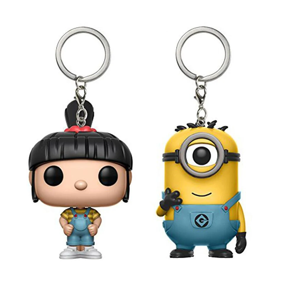 

CARL & AGNES Figure Cartoon Collection Key Chain Toys with Retail Box
