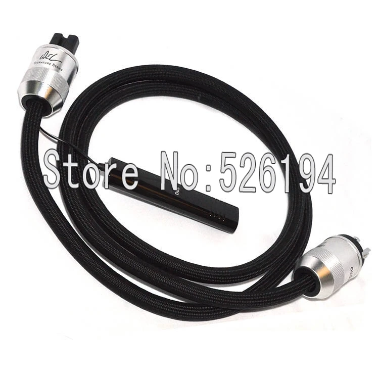

Free shipping EU/US version wel signature Solid PSS Silver 72V DBS HIFI AC Audiophile Power cable