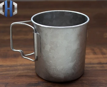 

Pure Titanium Ice Crystal Ultra Light Water Cup Coffee Cup Tea Cup Outdoor Camping Tableware Portable Cup