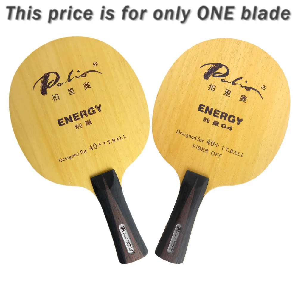 Palio official energy 04 лезвие для настольного тенниса специально для 40+ материал ракетка для настольного тенниса игровая петля и быстрая атака 9ply