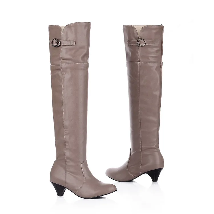 Botas mujer стильные женские сапоги ботфорты больших размеров 34 – 43 femininas botas masculina
