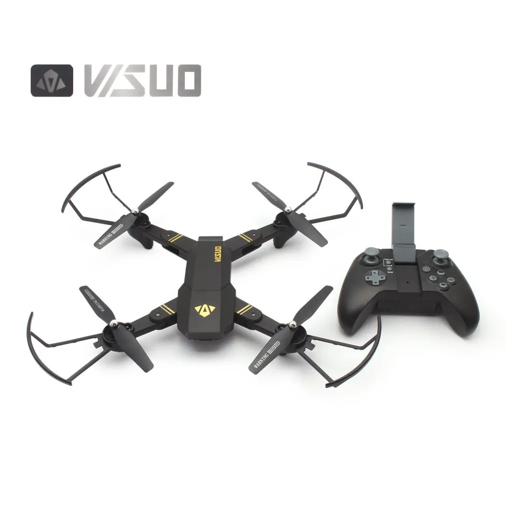 

VISUO XS809HW 2.4G Foldable FPV Selfie Drone RC Quadcopter with Wifi Camera 0.3MP Altitude Hold RC Quadcopter Helicopter Dron