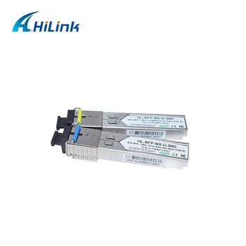 

Free Shipping! Single Fiber WDM Transceiver 1.25G 1310nm/1550nm 60km DOM BiDi SFP with LC/SC Connector