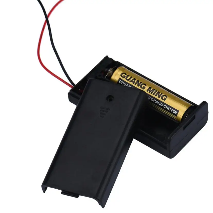 Зарядное устройство для баланса батареи 2 x AA 3 V держатель для аккумулятора разъем для хранения Коробка для включения/выключения с свинцовой проволокой зарядка литиевая
